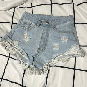 SHEIN jean shorts in size XXS in women’s